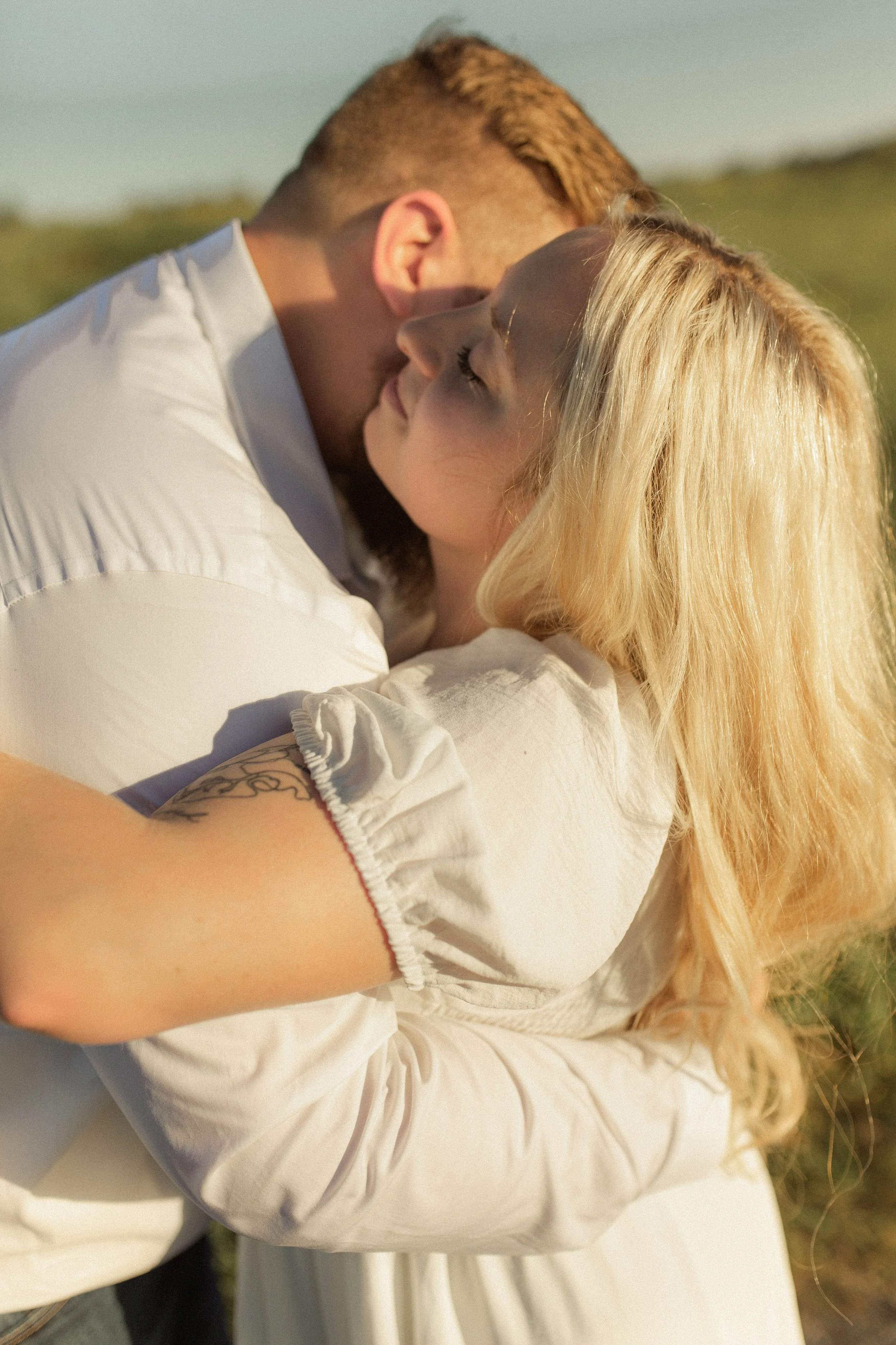 St. Charles Missouri countryside candid engagement session- bush wildlife .JPG