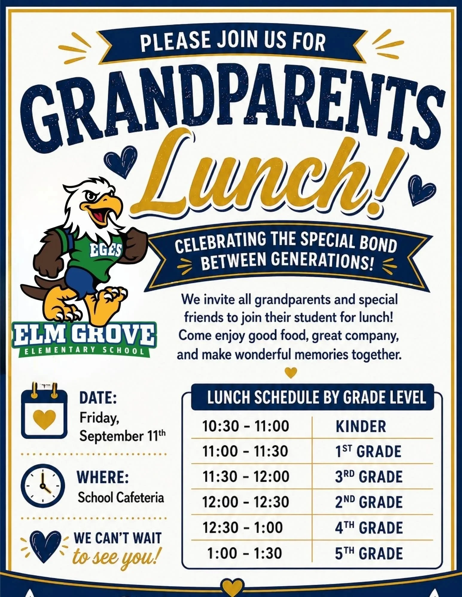 Grandparents Day Lunch