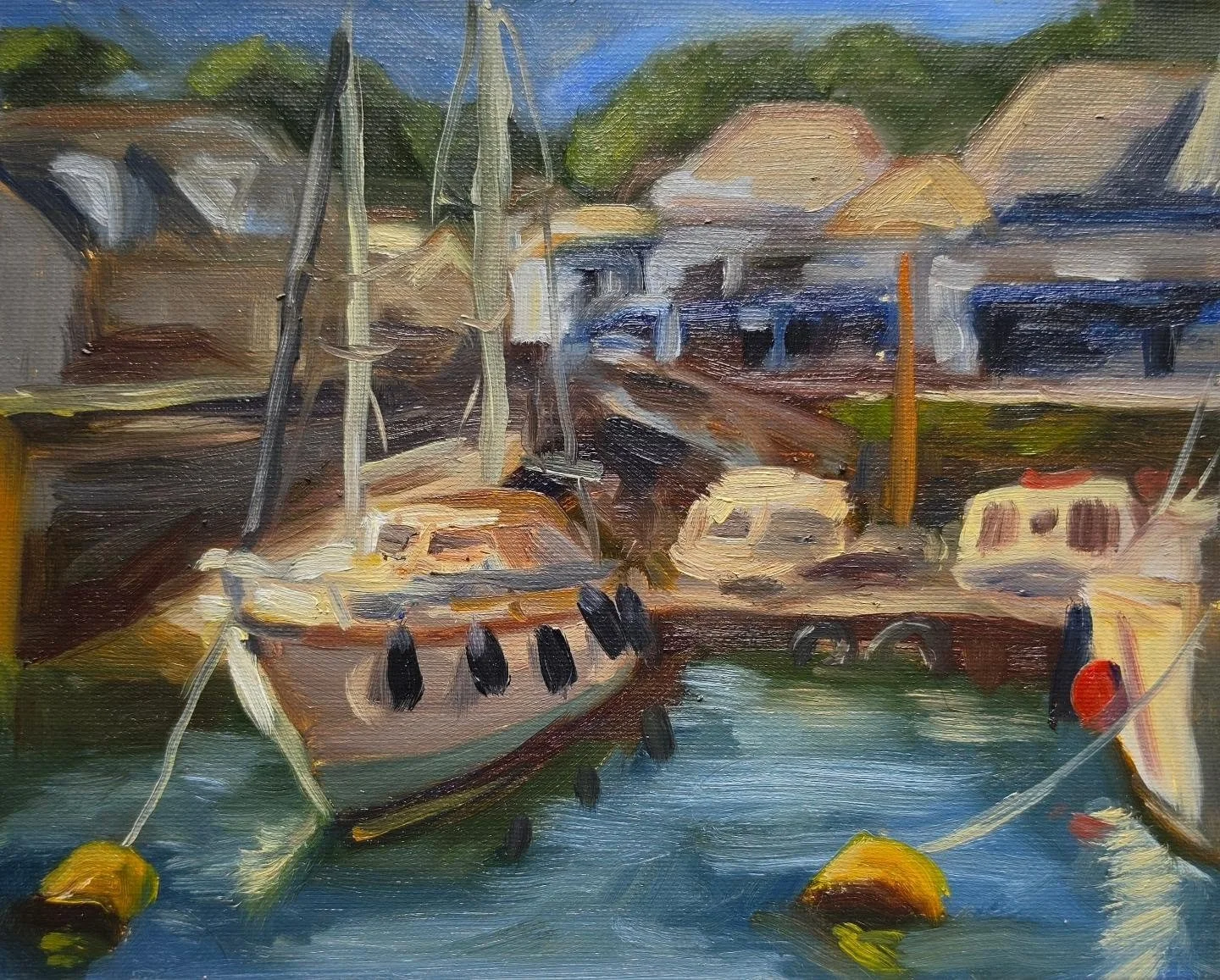 A collection of paintings from my holiday in Cornwall.

8x10 inches

Padstow Harbour

Muscles from Rick Stein's Fishmongers

RNLI truck on Porthcothan beach

The view from the bottom of the hill at Port Isaac

Surfers at Newquay beach