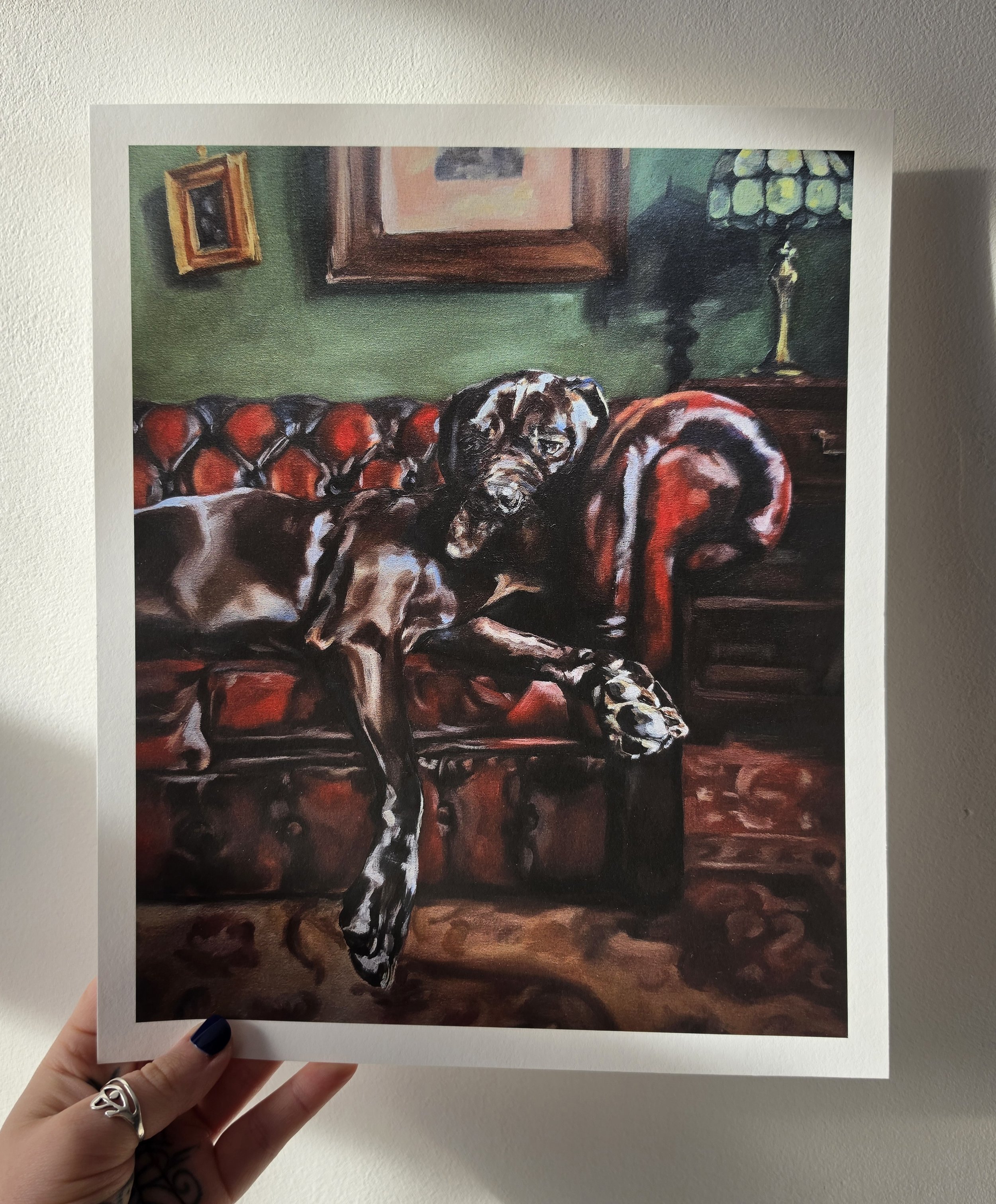 'Master of the House' Giclee Print
