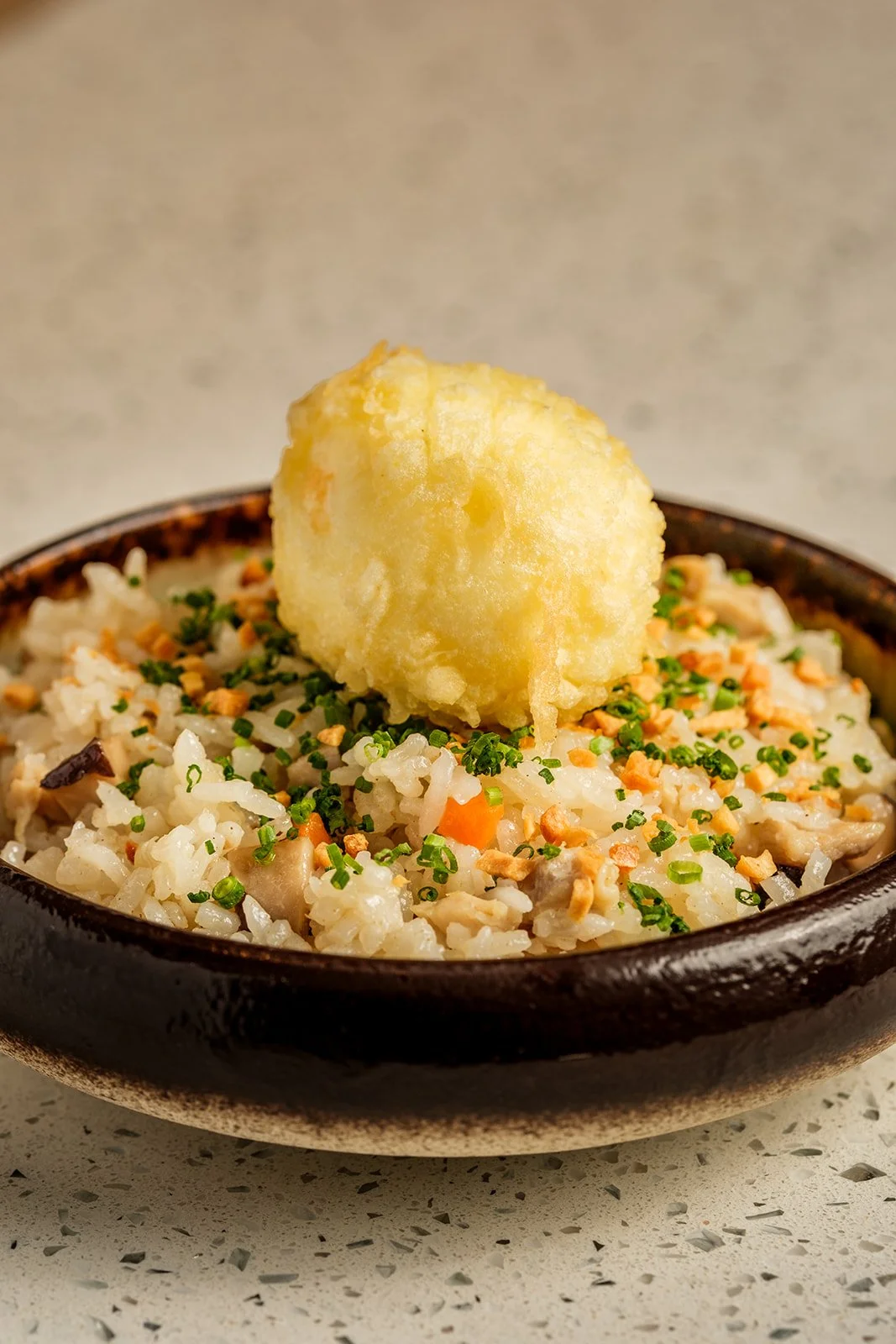 Yakimeshi + *Egg Tempura
$7.00