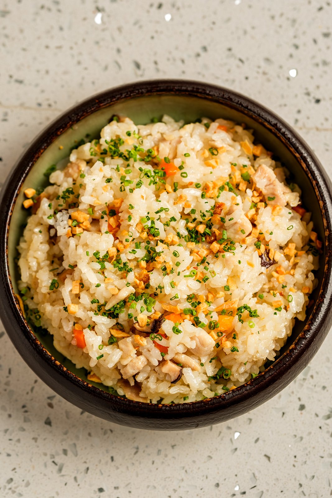 Yakimeshi |
garlic chicken fried rice
$5.00