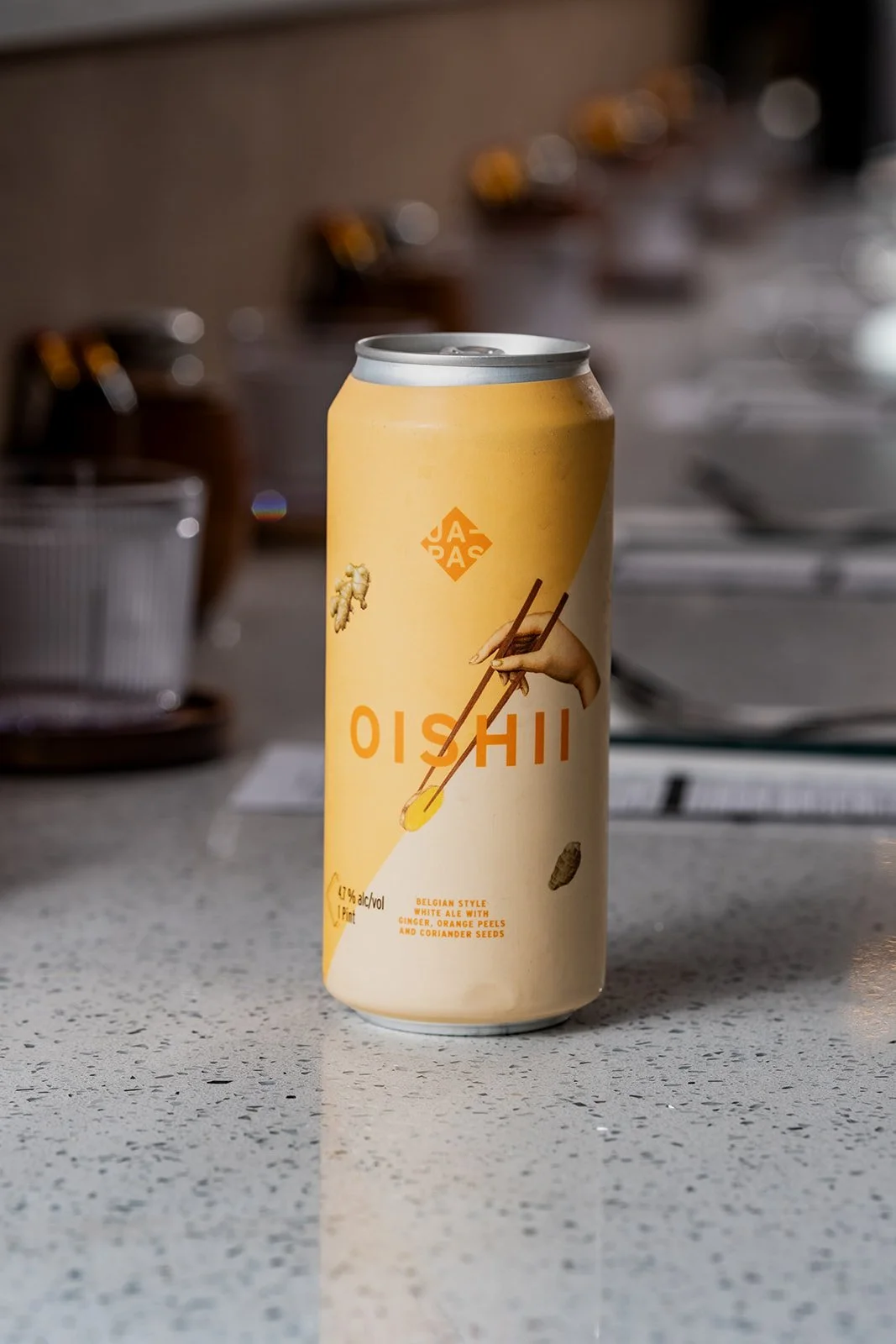 JAPAS - OISHII
16oz can • japanese/brazilian ginger-infused wheat beer - witbier • 4.7% abv • sao paulo, brazil
$10.00