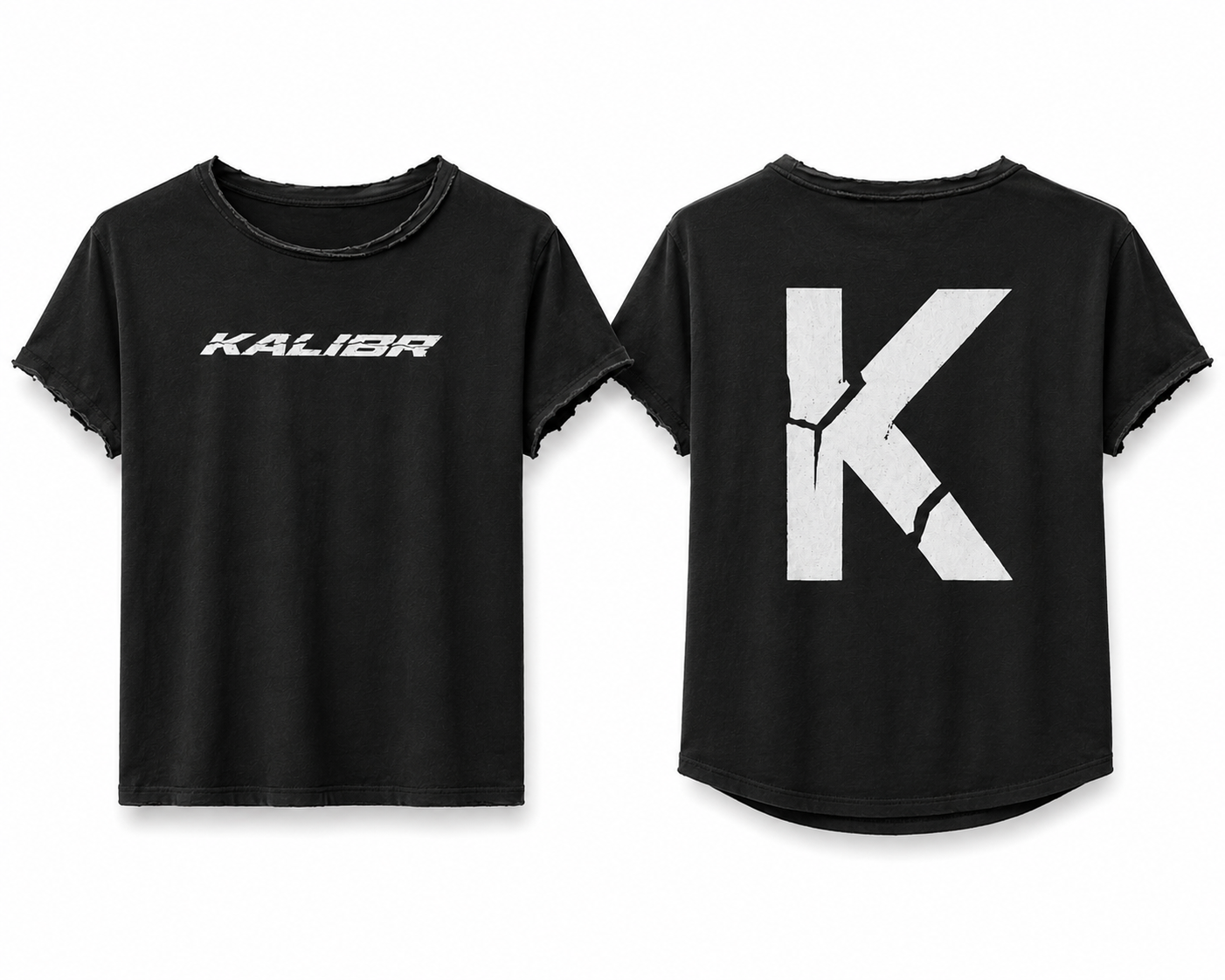 KALIBR RAW BLACK TEE