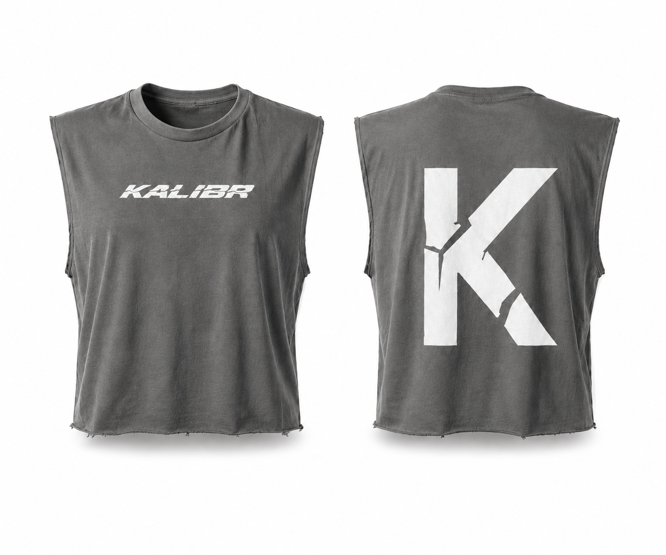 KALIBR RAW CUT / WASHED CHARCOAL GREY