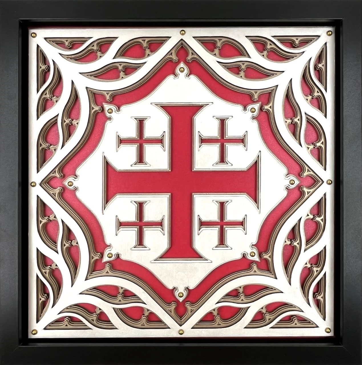 Jerusalem Cross | Deuteronomy 31:6
