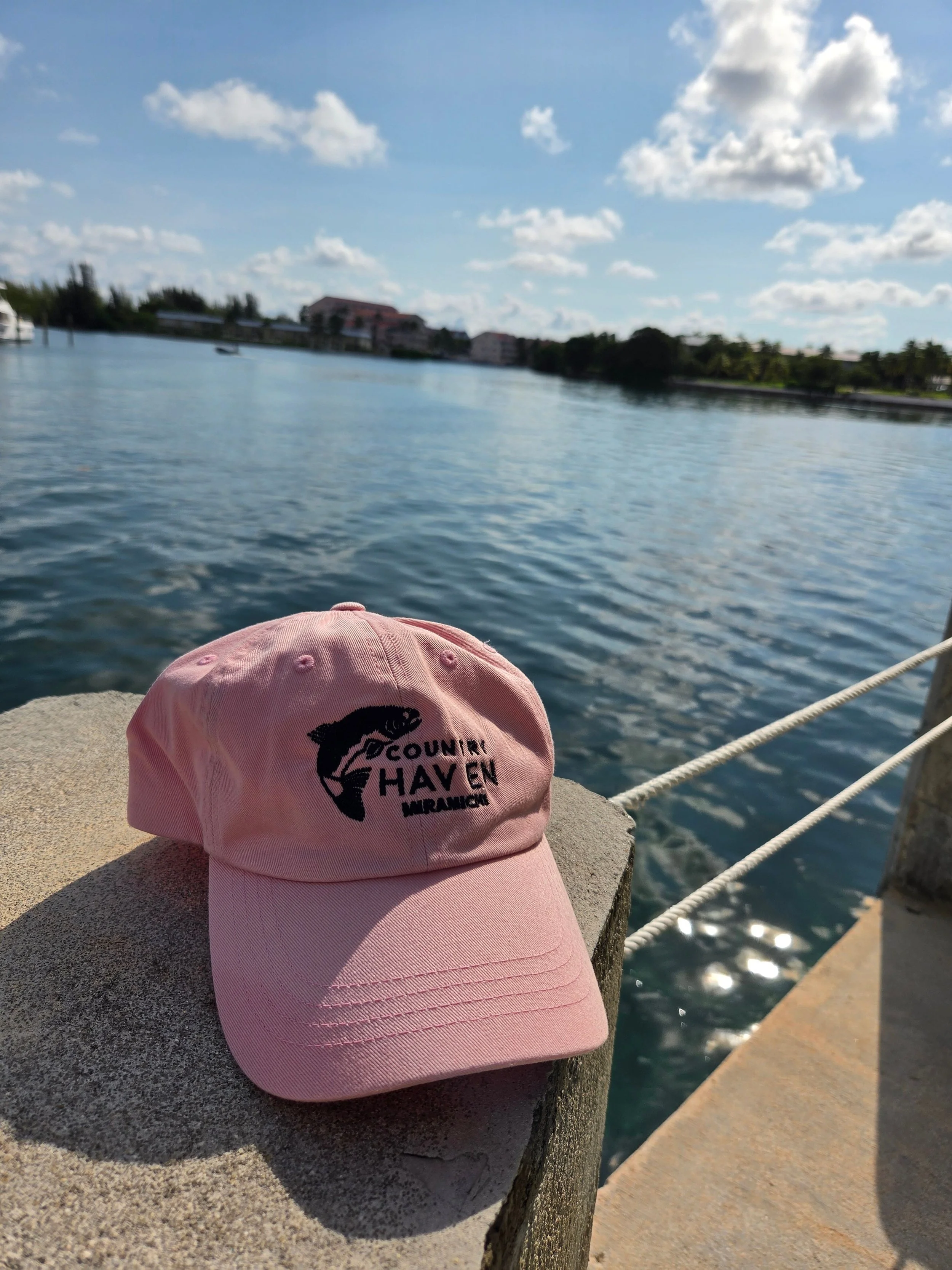 The Hat is at the Bell Channel Bay on Grand Bahama