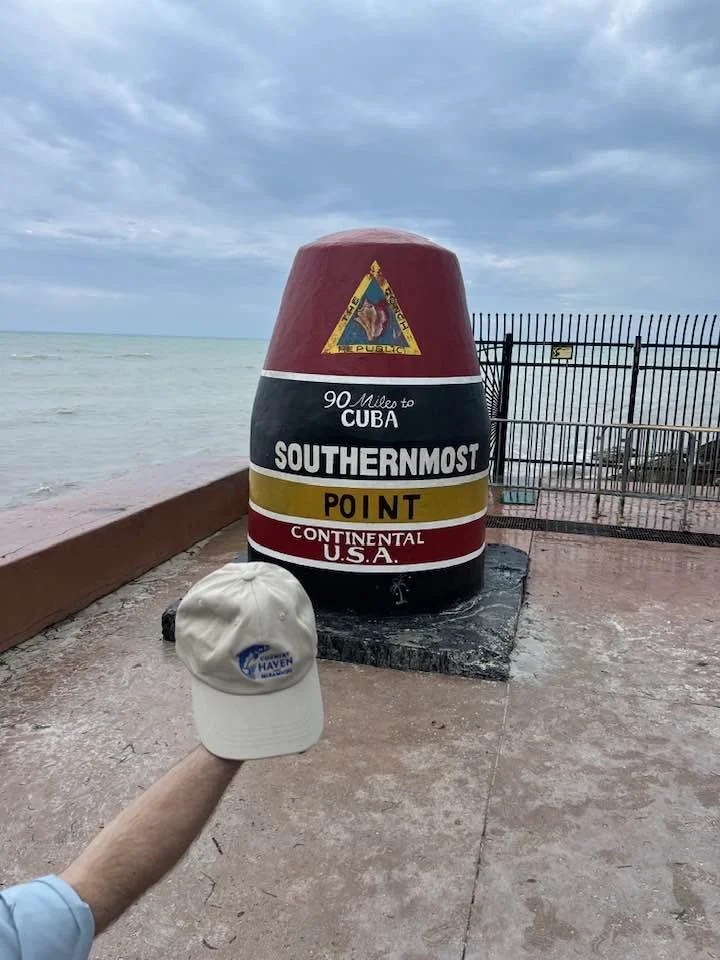 Hat made it to Key West, FL