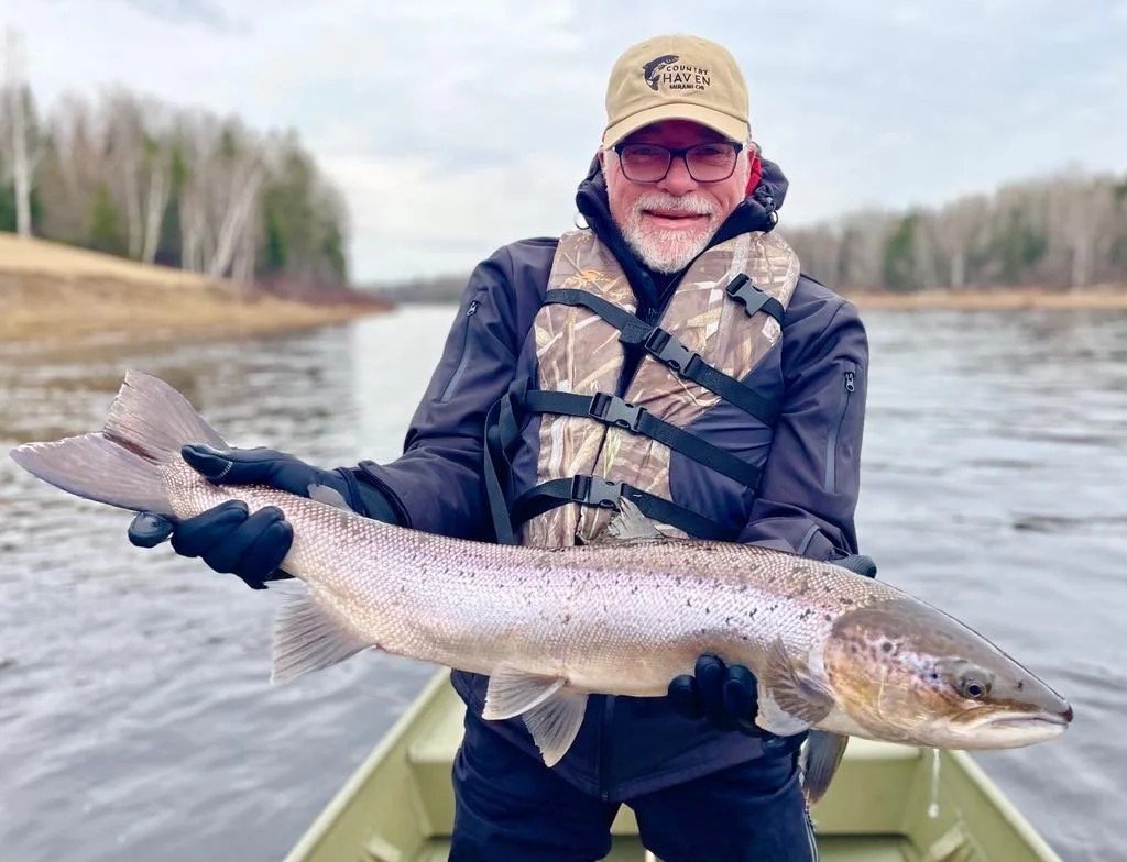 Bruce from Nova Scotia and Hat with a nice Springer