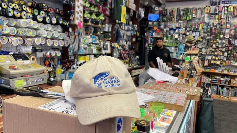 Hat at Rory's Tackle Shop in Dublin, Ireland
