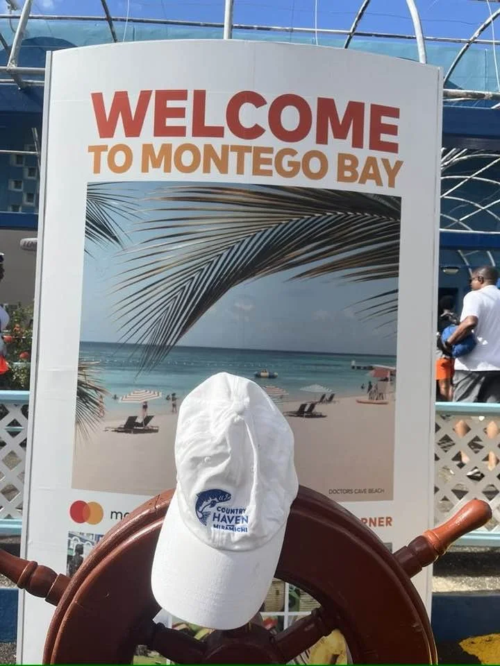 Hat enjoys Montego Bay, Jamaica