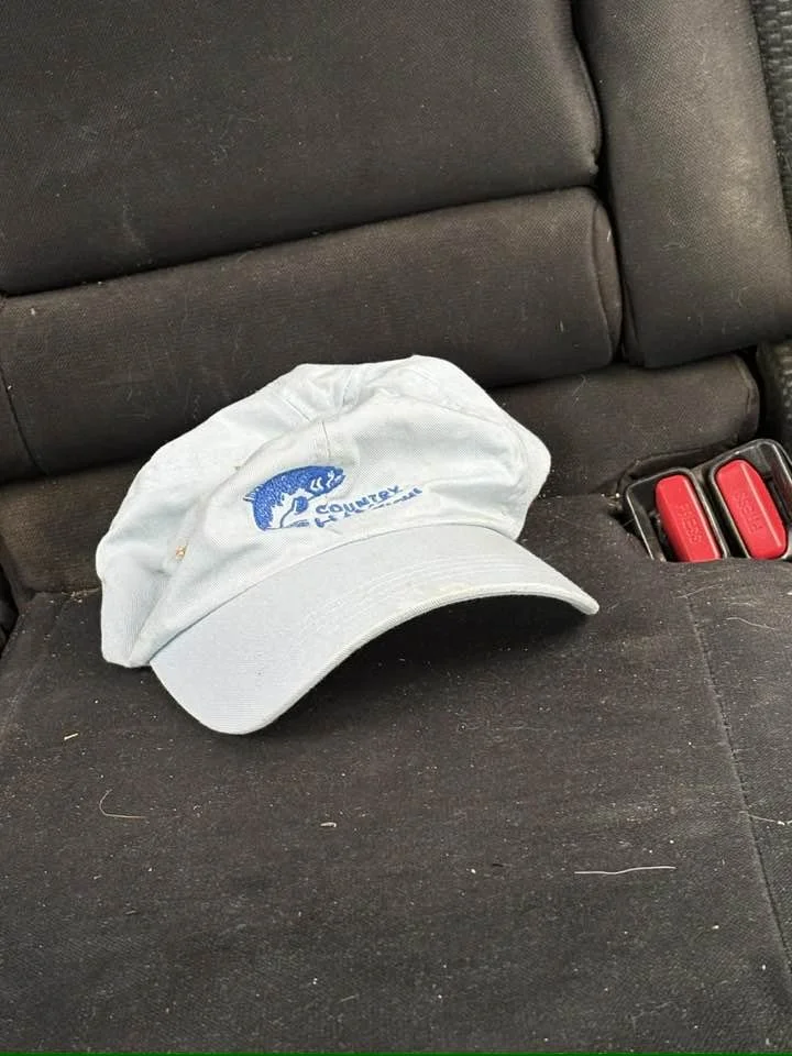 Hat on Backseat of a Subaru somewhere in NYC