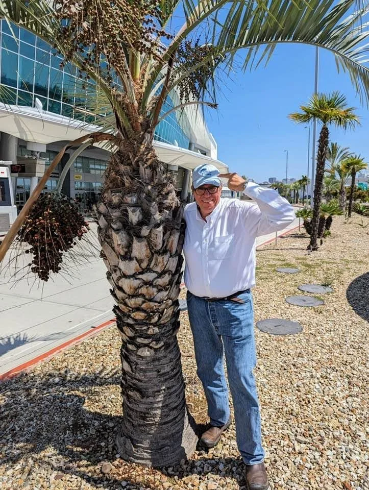 Hat with the Big Guy at LAX