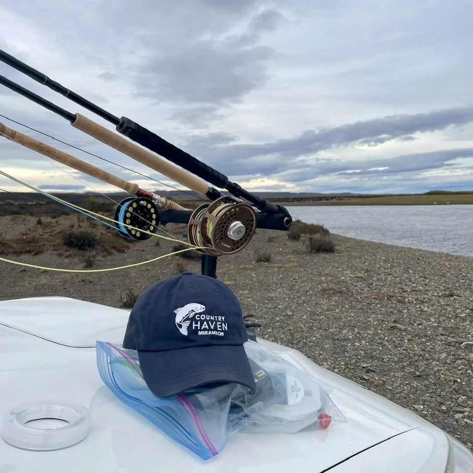 Hat on Rio Gallegos, Argentina