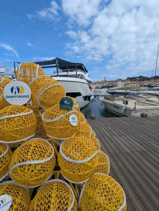 Hat is in Saint Tropez, France