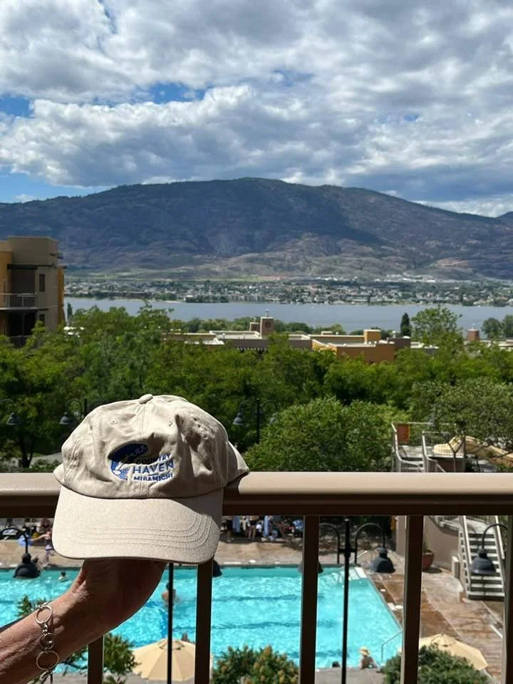 Hat is in beautiful Oyosoos, BC