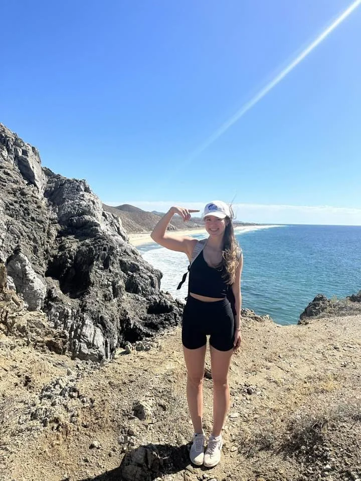 Alexa with Hat in Cabo San Lucas, Mexico