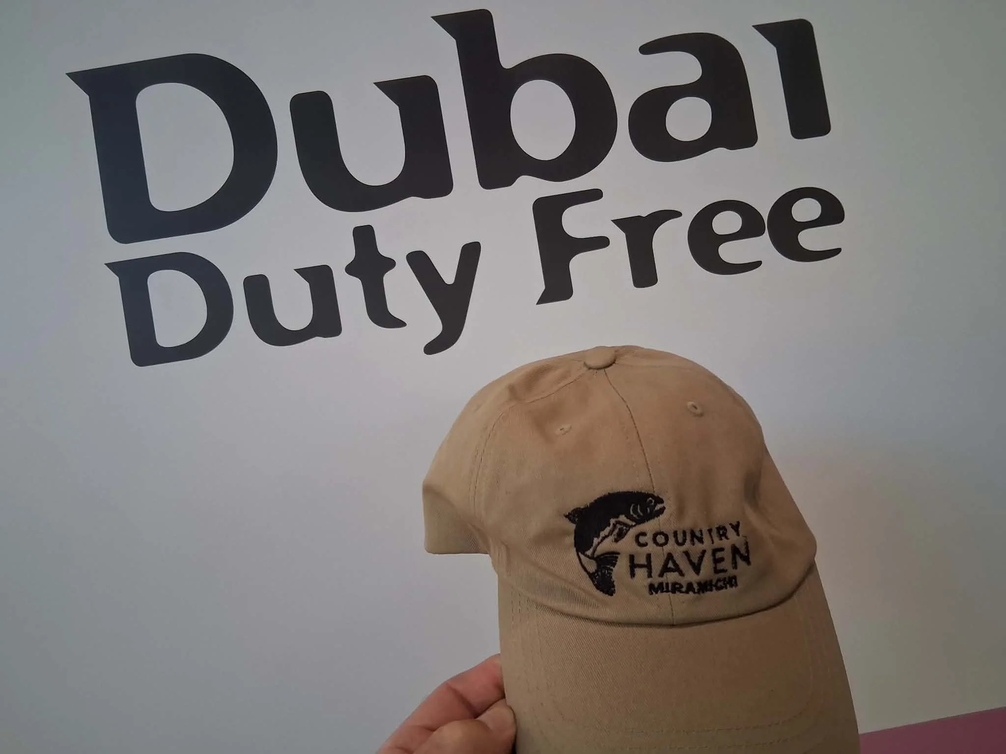 Hat is in Dubai with Brian Maxham from Maine