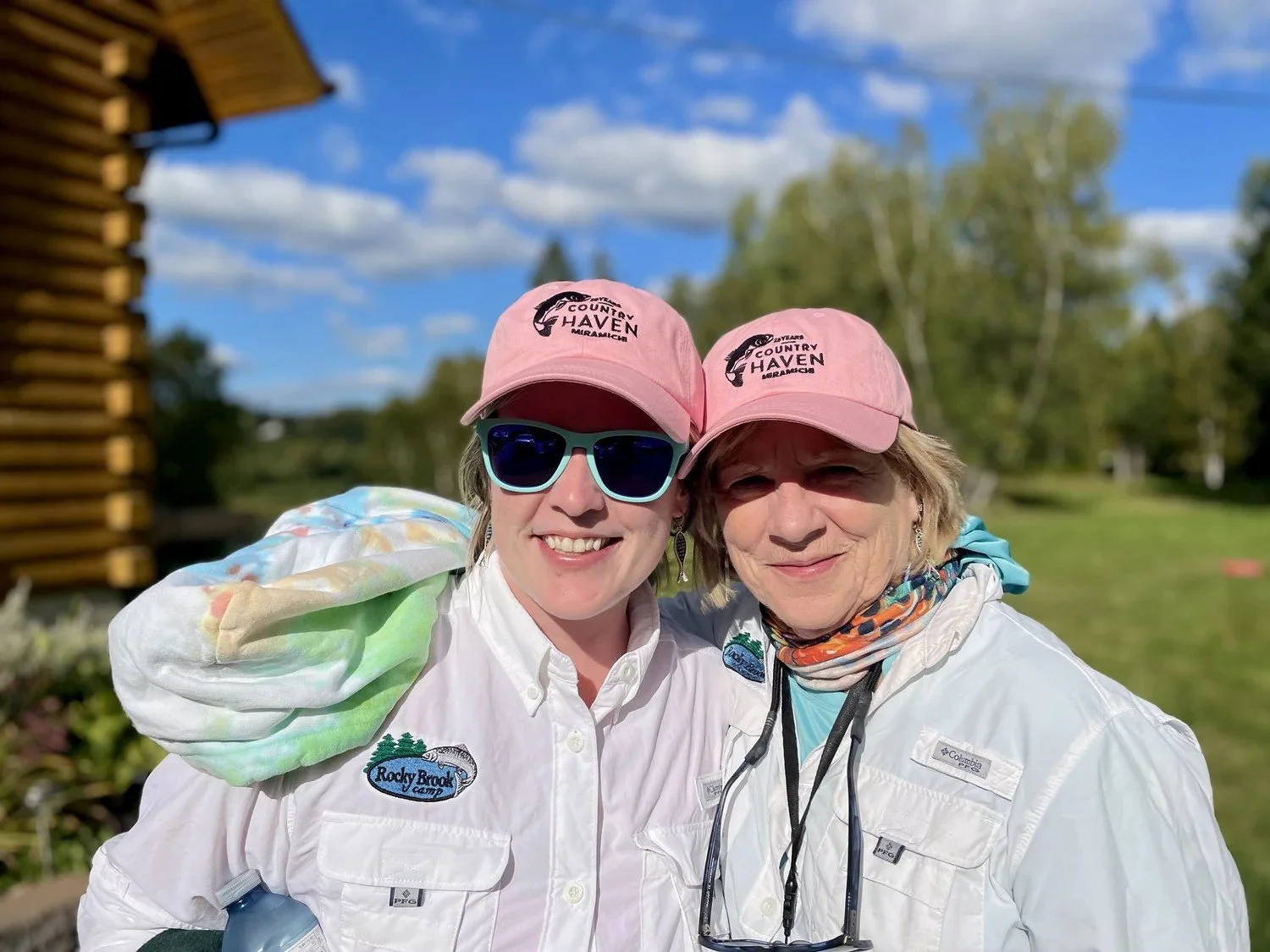 Pink Hats at the Lodge