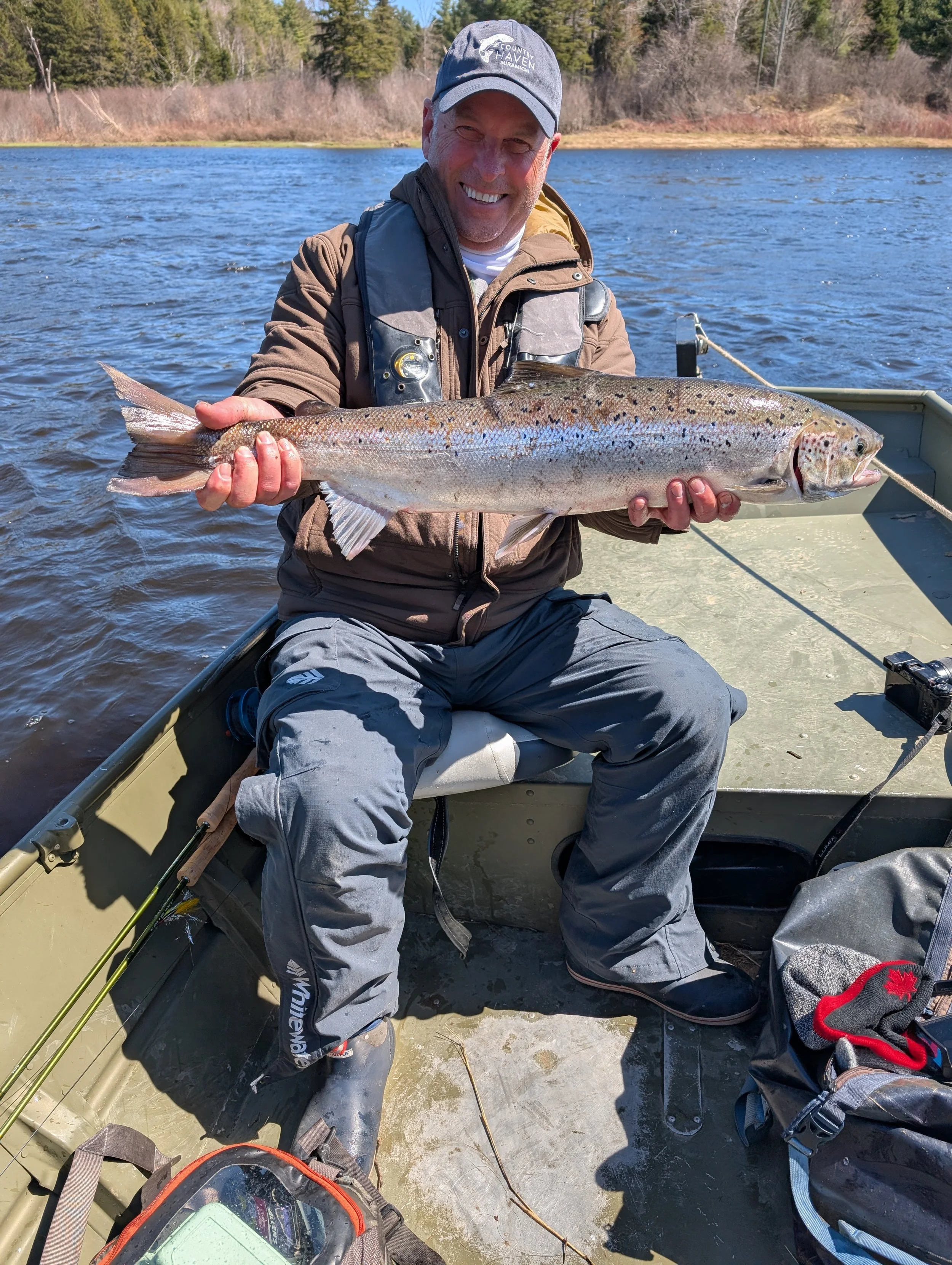 Gord Ellis from Ontario with first Atlantic