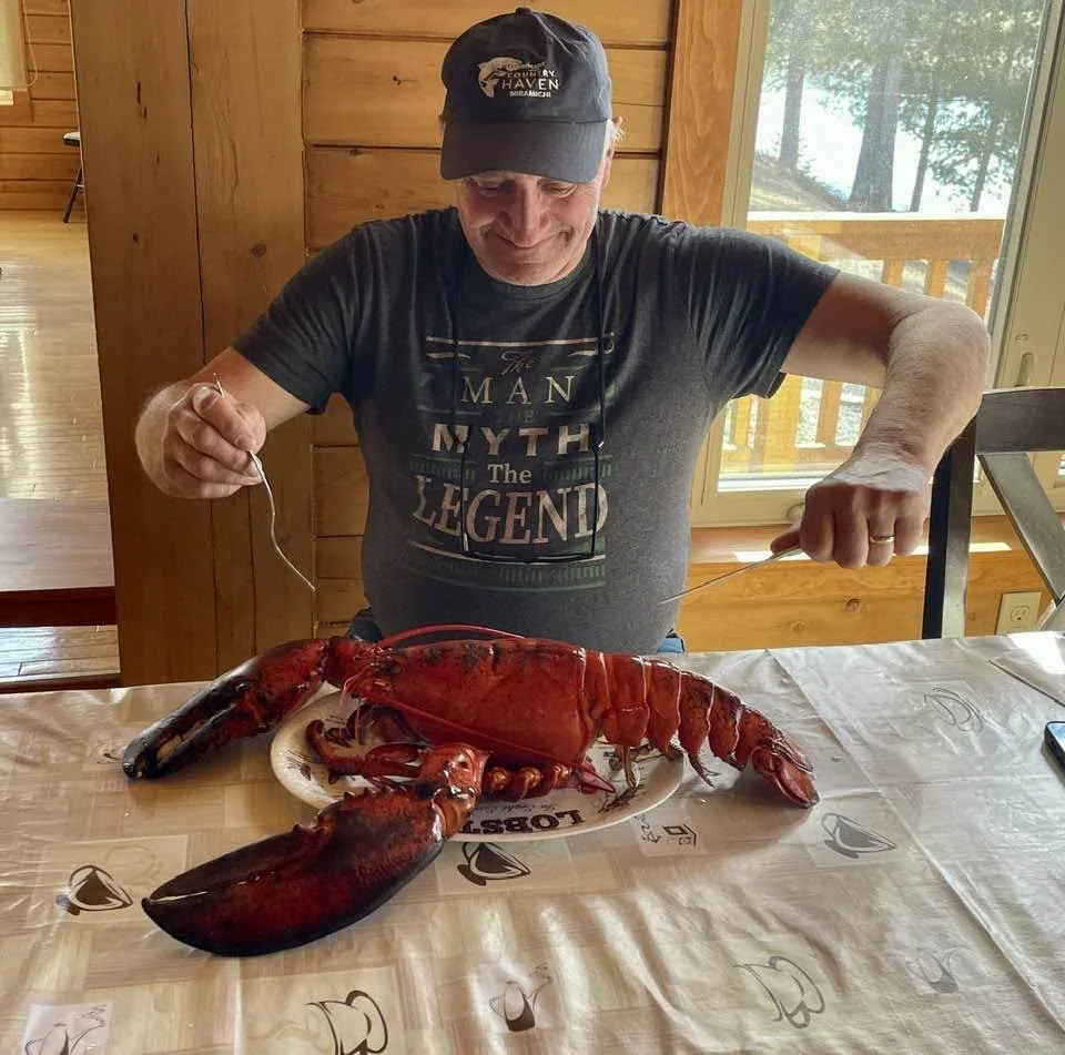 The Hat likes the big lobster