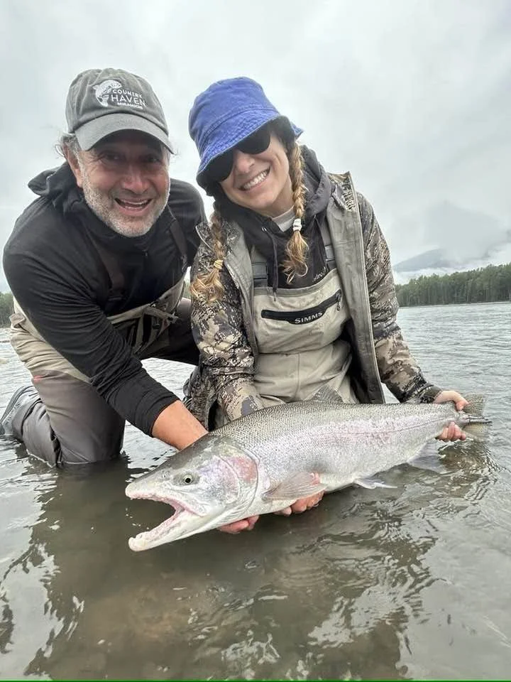 Hat and the Cooperbands with Skeena Steelhead