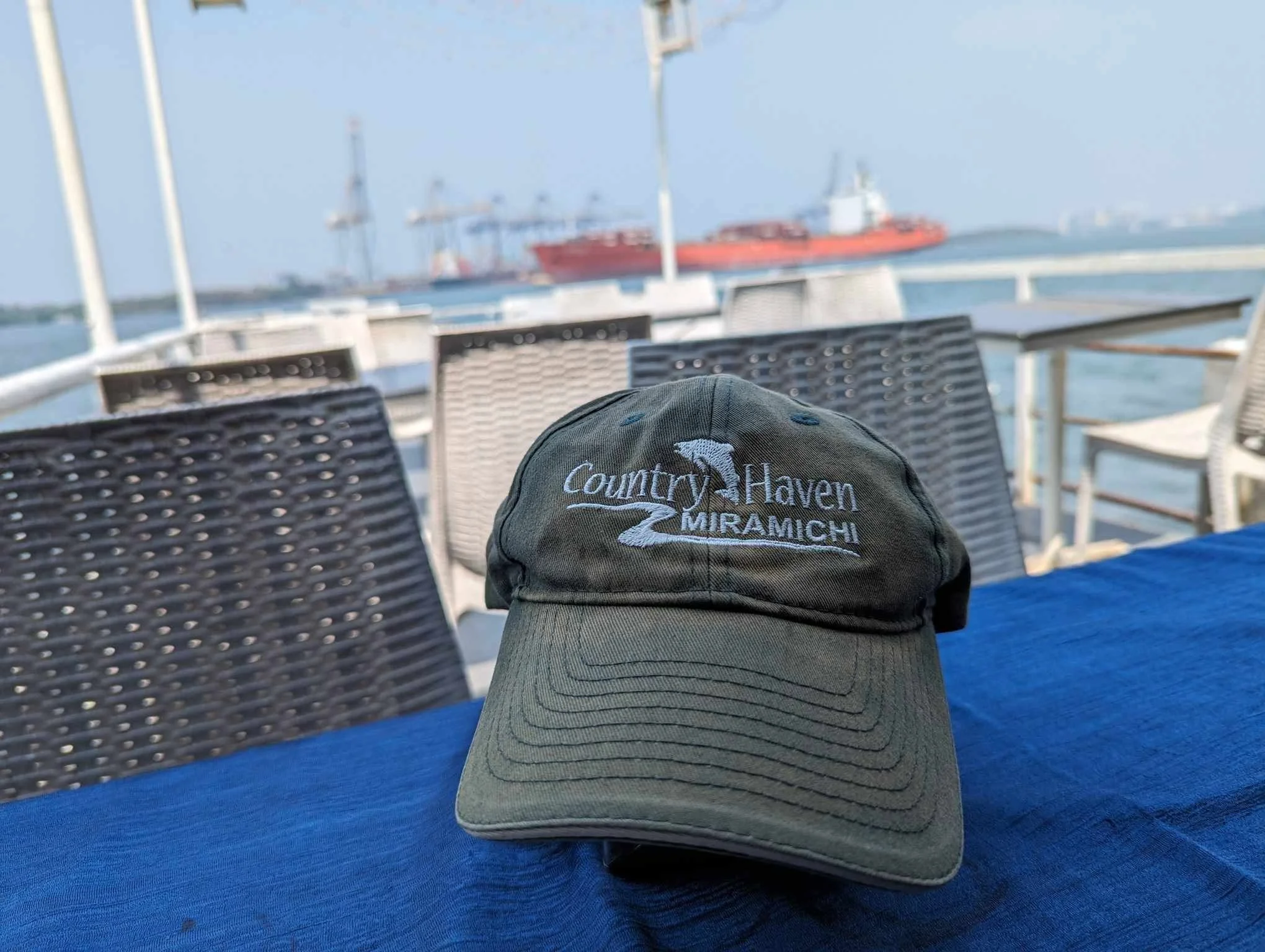 Lunch with Hat in Kochi, India