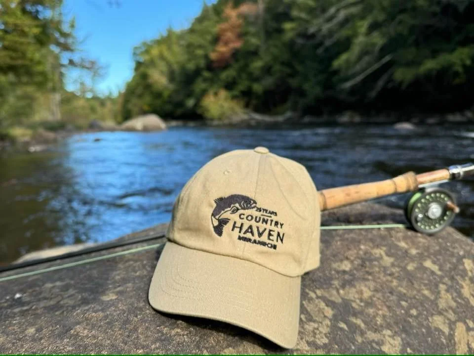 Hat on West Branch of Ausable River in NY