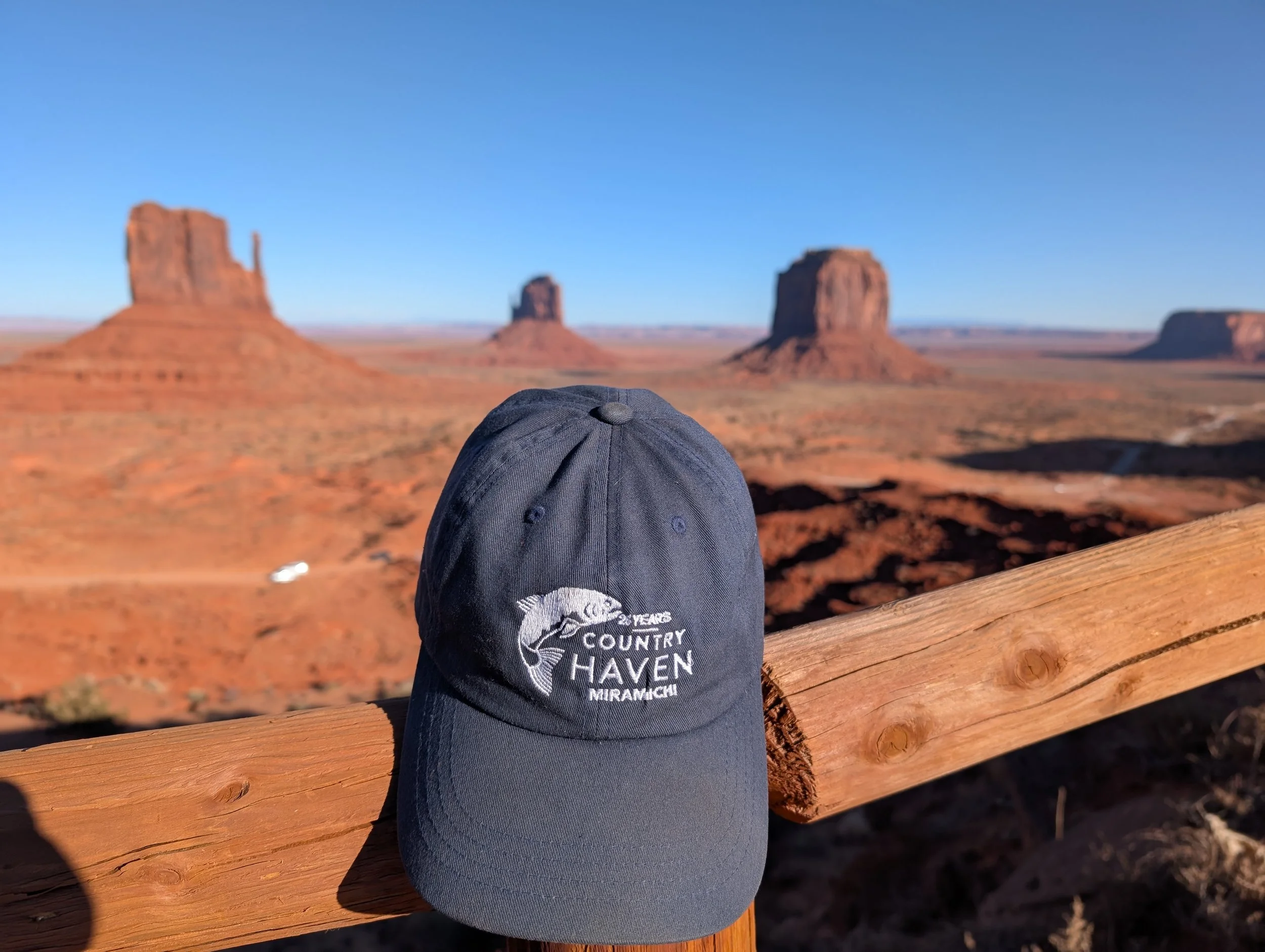 Hat on sacred land in Monument Valley, AZ