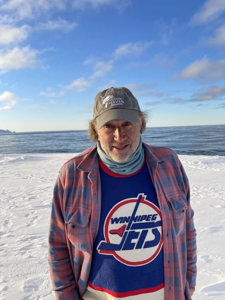 Benjie Cooperband and Hat in Pond Inlet, Nunavut