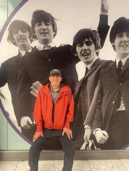 Paul Carnahan with Hat at the Beatles Museum in Liverpool, UK