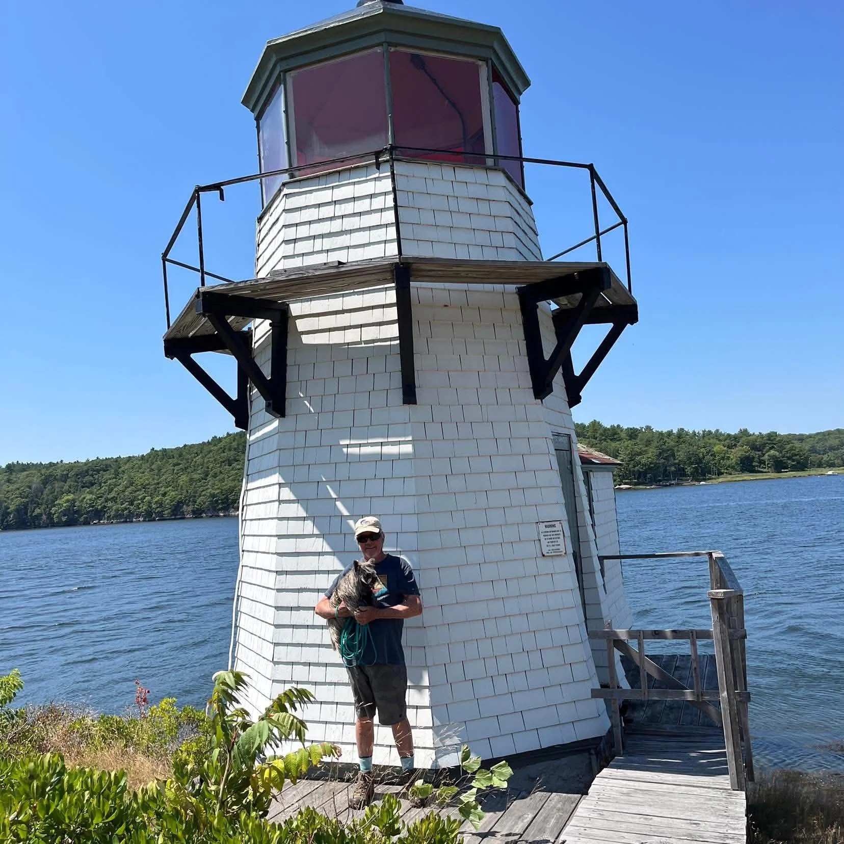 Pemaquid Lighthouse, ME with Hat