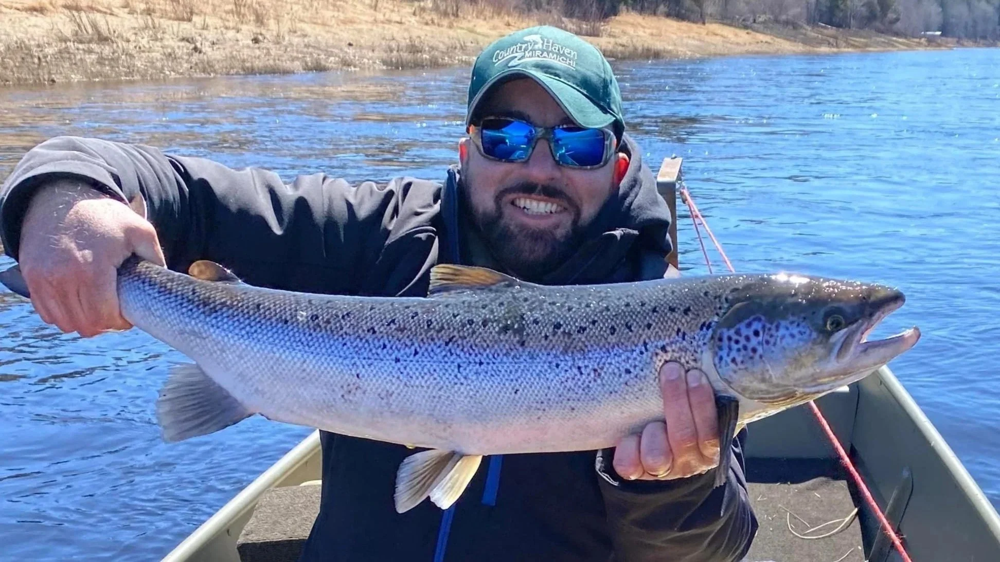 The Hat loves Spring Salmon Fishing