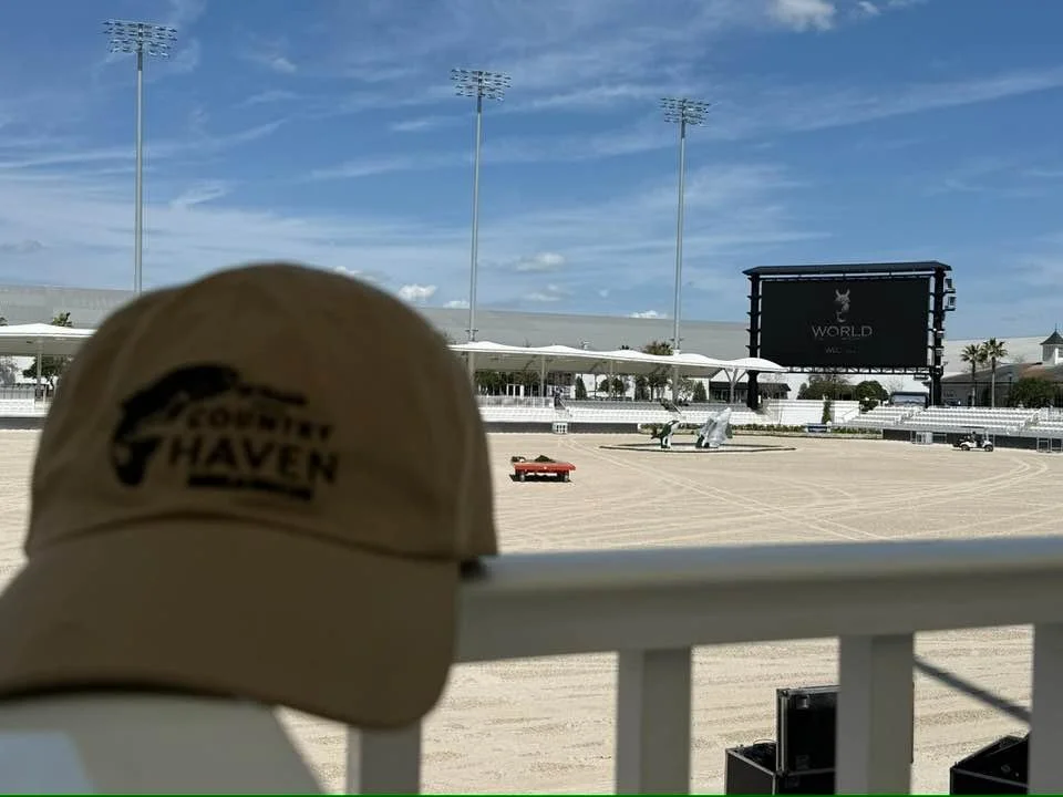 Hat visits World Equestrian Center in Ocala, FL
