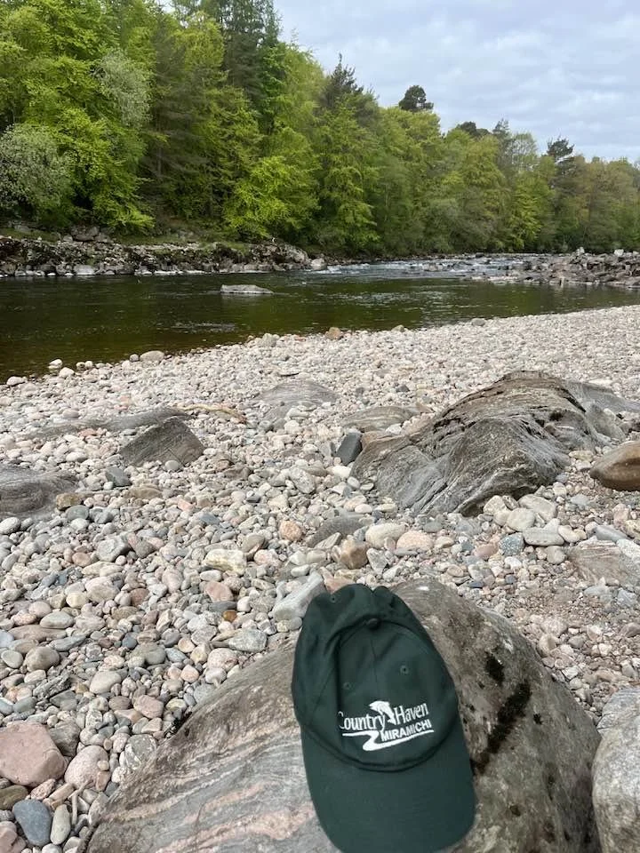 Rever Dee in Scotland with Hat