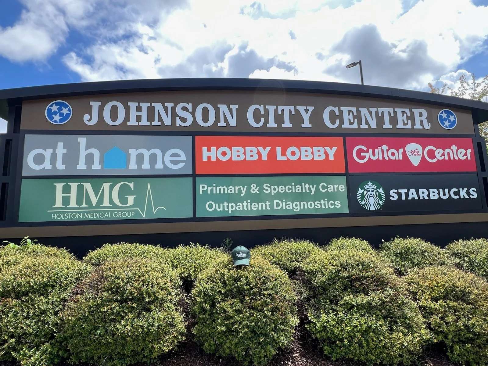 Hat likes to shop at Hobby Lobby in Johnson City, TN