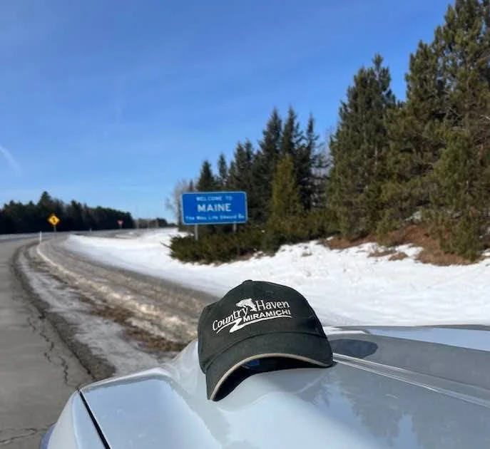 Hat drives into Maine