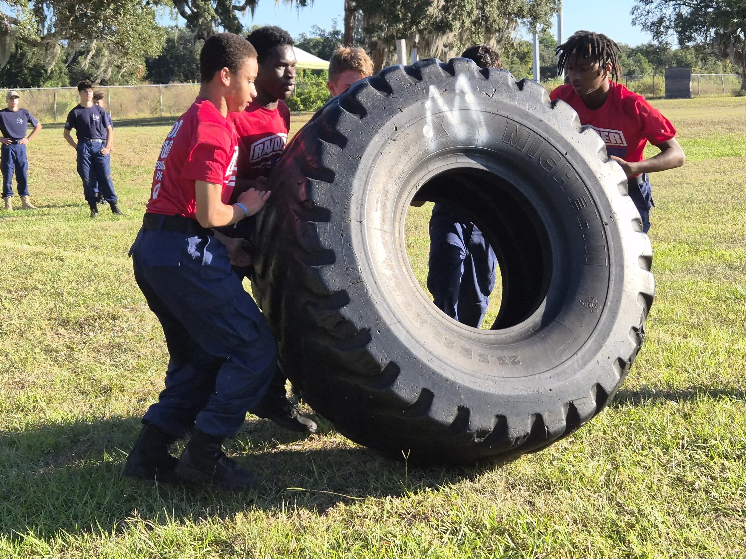 Tire Flip at Anclote Comp