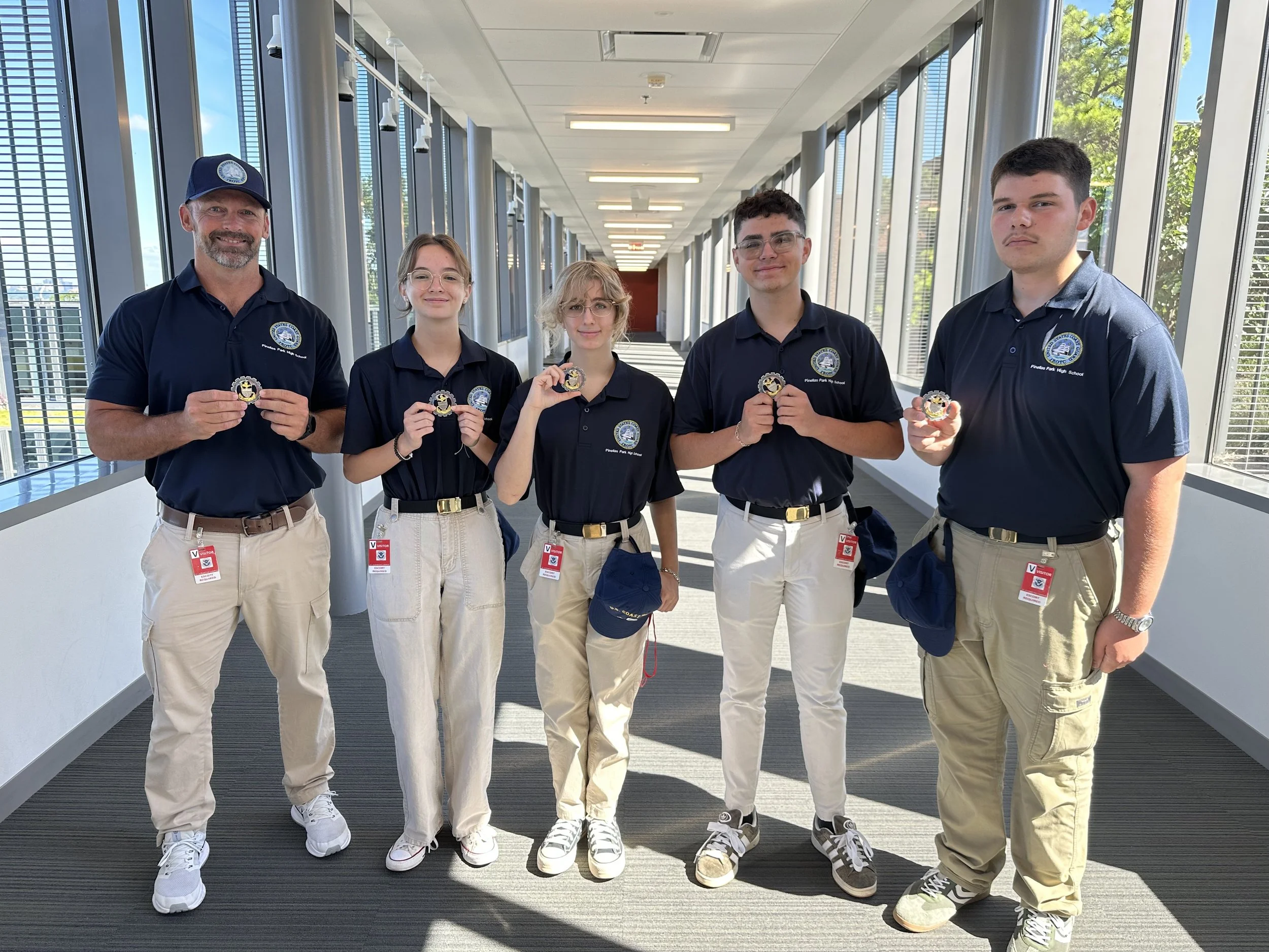 Group photo after having received the MCPOCG Phil Waldron's challenge coin!