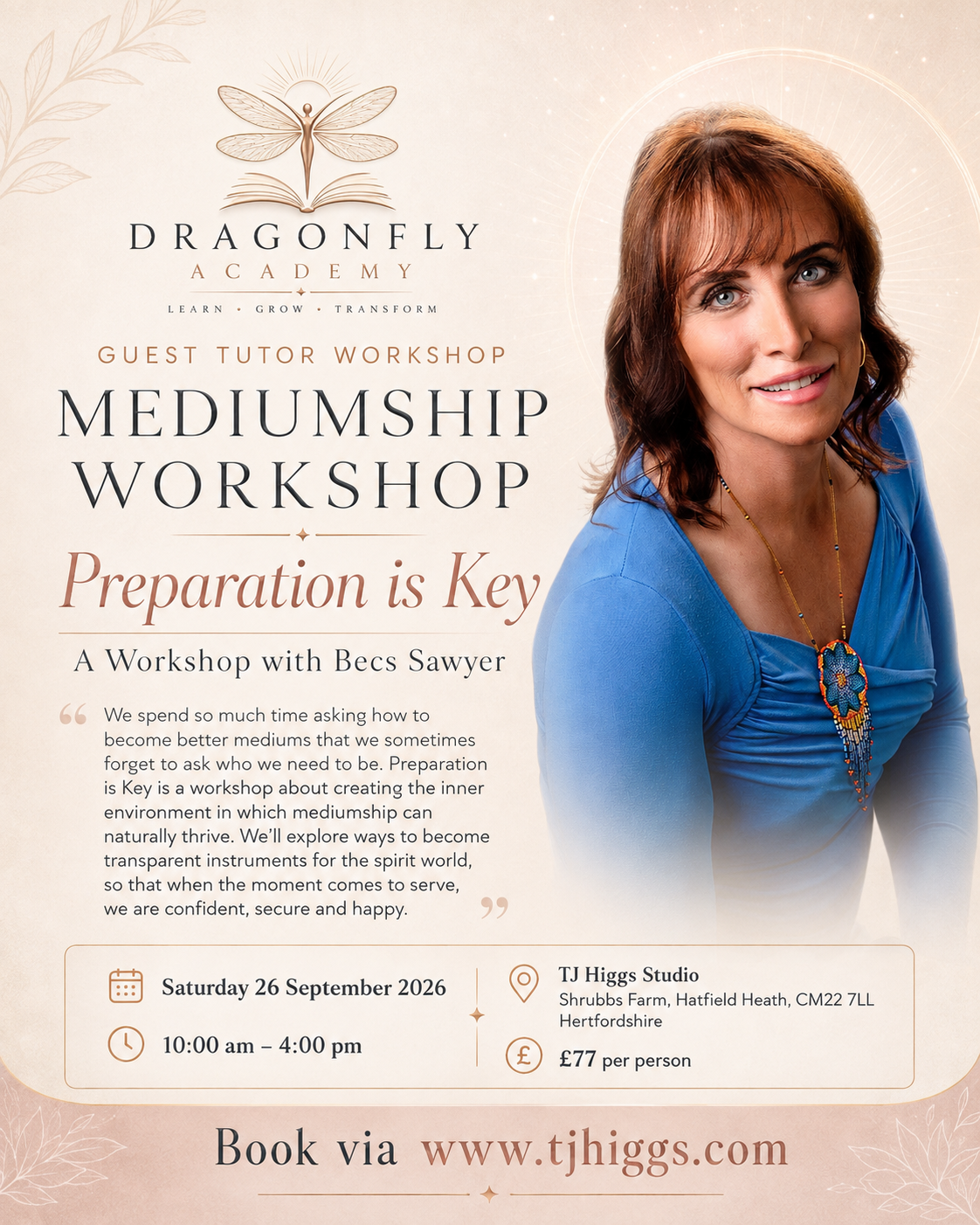 Mediumship Workshop: Preparation is Key with Becs Sawyer