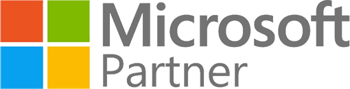 Microsoft Partner logo with four colored squares and text