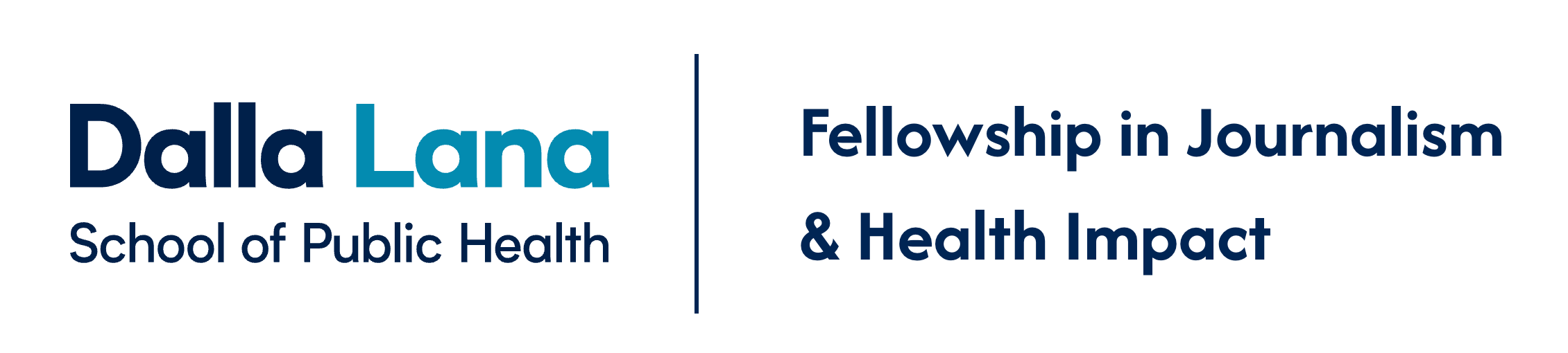 Dalla Lana School of Public Health, Fellowship in Journalism and Health Impact logo