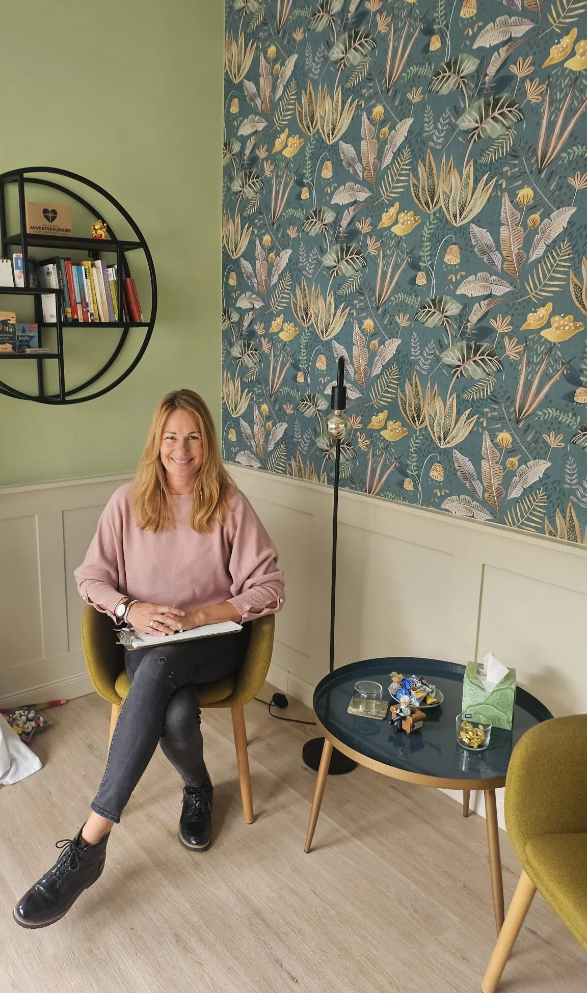 Paarberarerin Julia Vettermann in ihrer Heidelberger Praxis