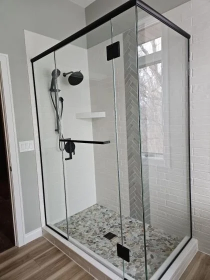 Master Bathroom Remodel Custom Tilework Appleton 