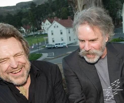 John Barlow and Bob Weir, songwriters for The Grateful Dead