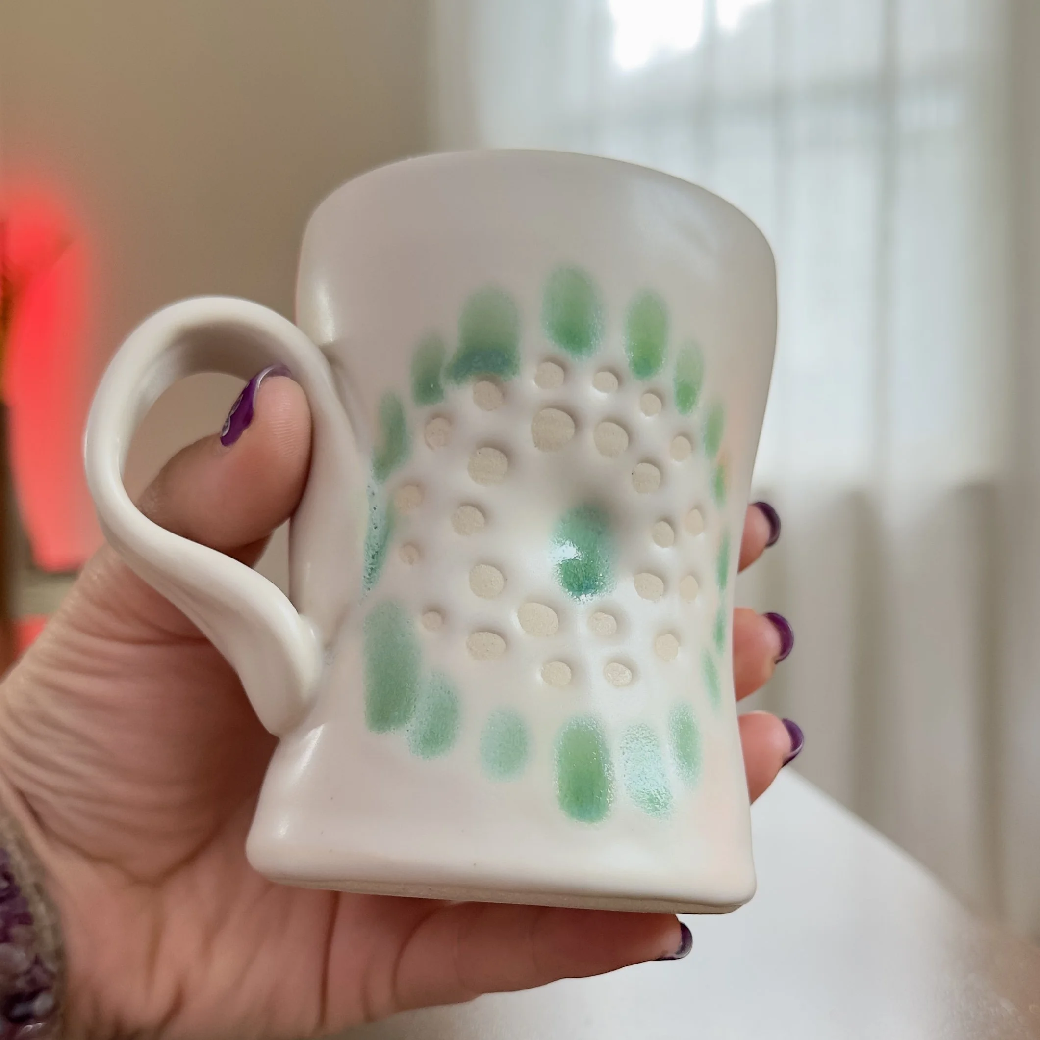 Mug w/Sage Bloom
