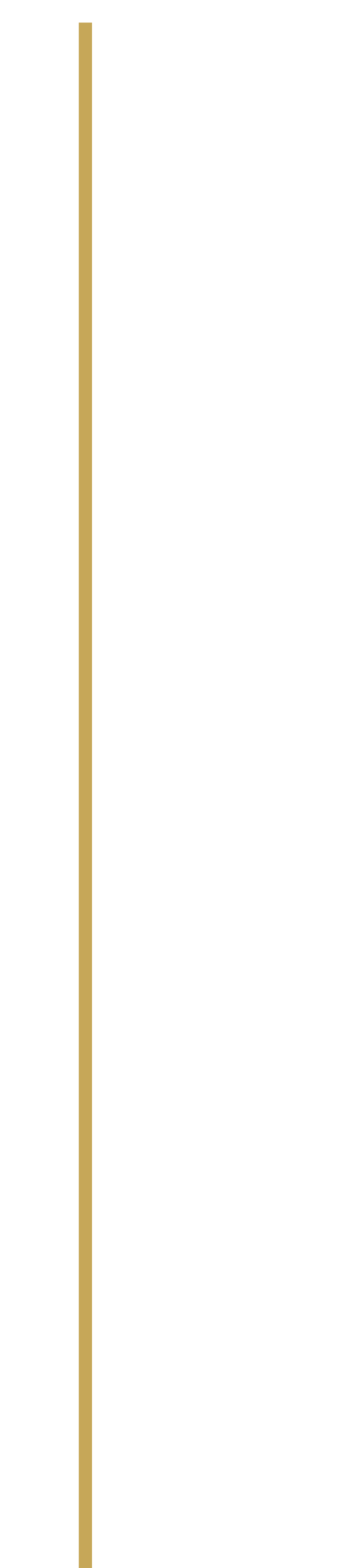 A gold line.