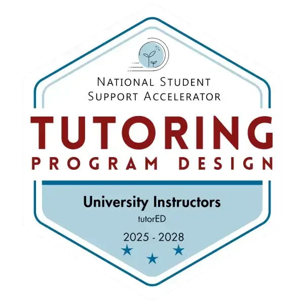 NSSA Tutoring Program Badge