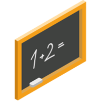 chalkboard icon