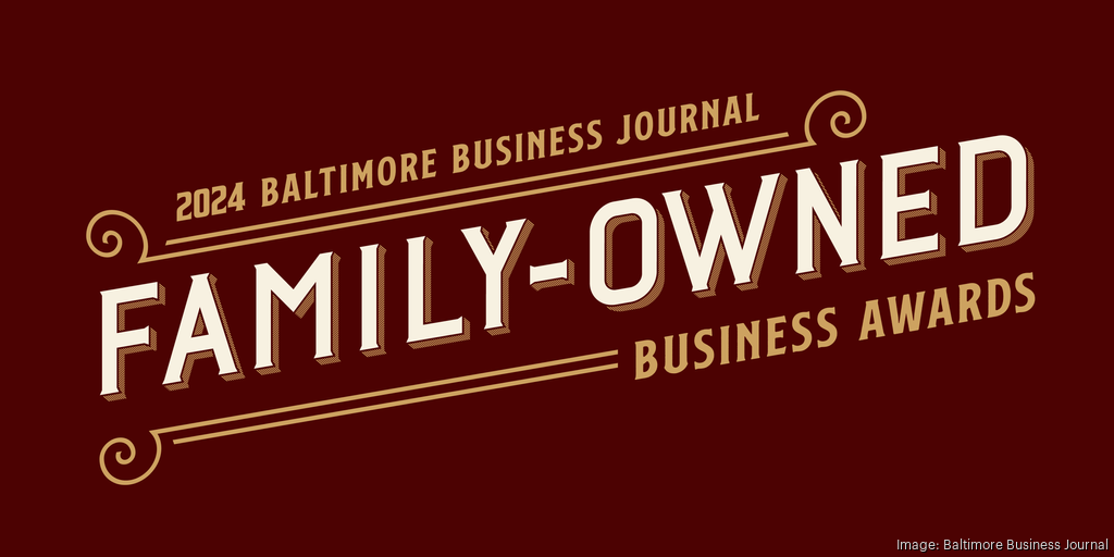 We’ve Received a Baltimore Business Journal Family Owned Business Awards